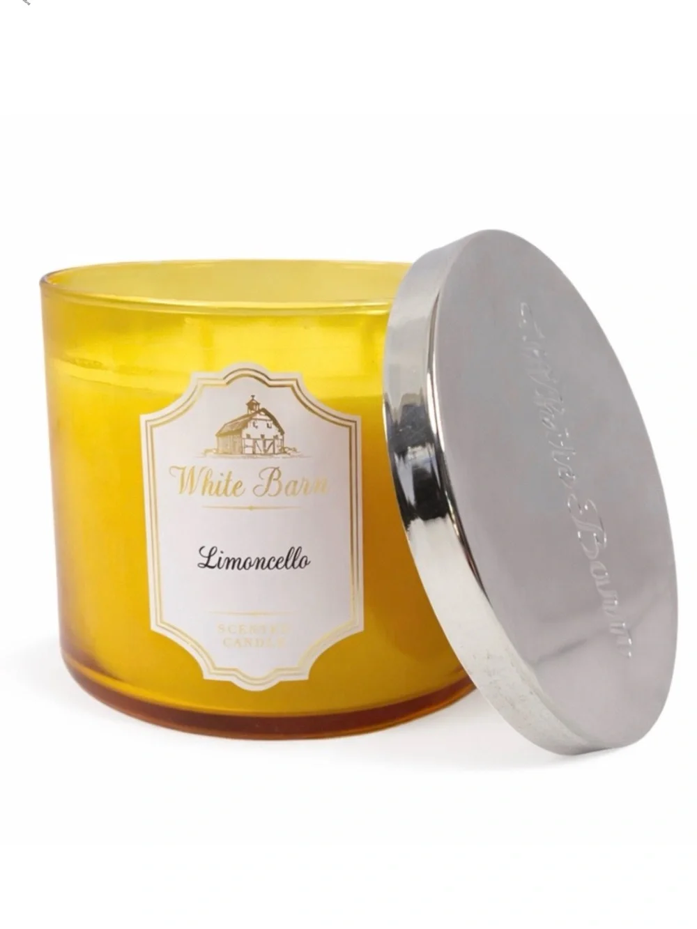Bath & Body Works White Barn Limoncello 3‎ Wick Scented Candle
